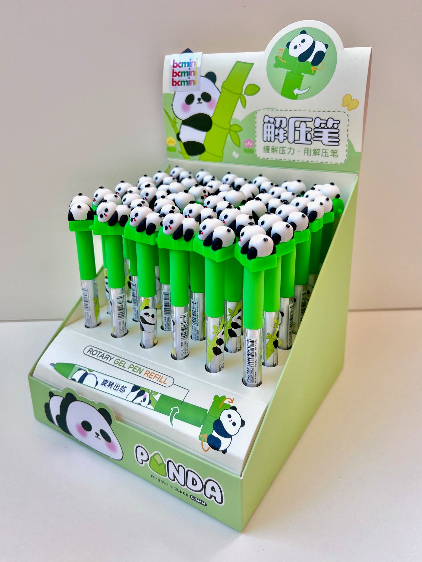 226322 PANDA SPINNING GEL PEN-26