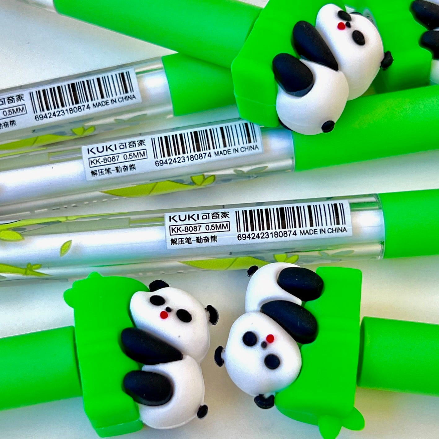 22632 PANDA SPINNING GEL PEN-36