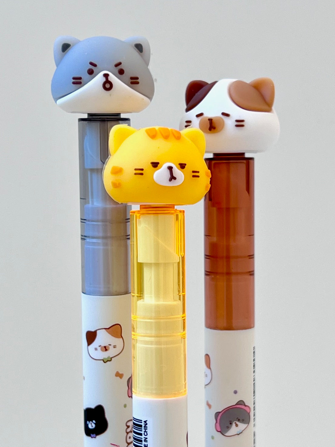 22634 CAT DIARY SPINNING GEL PEN-36