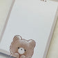 112668 Kumataro Bear Mini Notepad-10