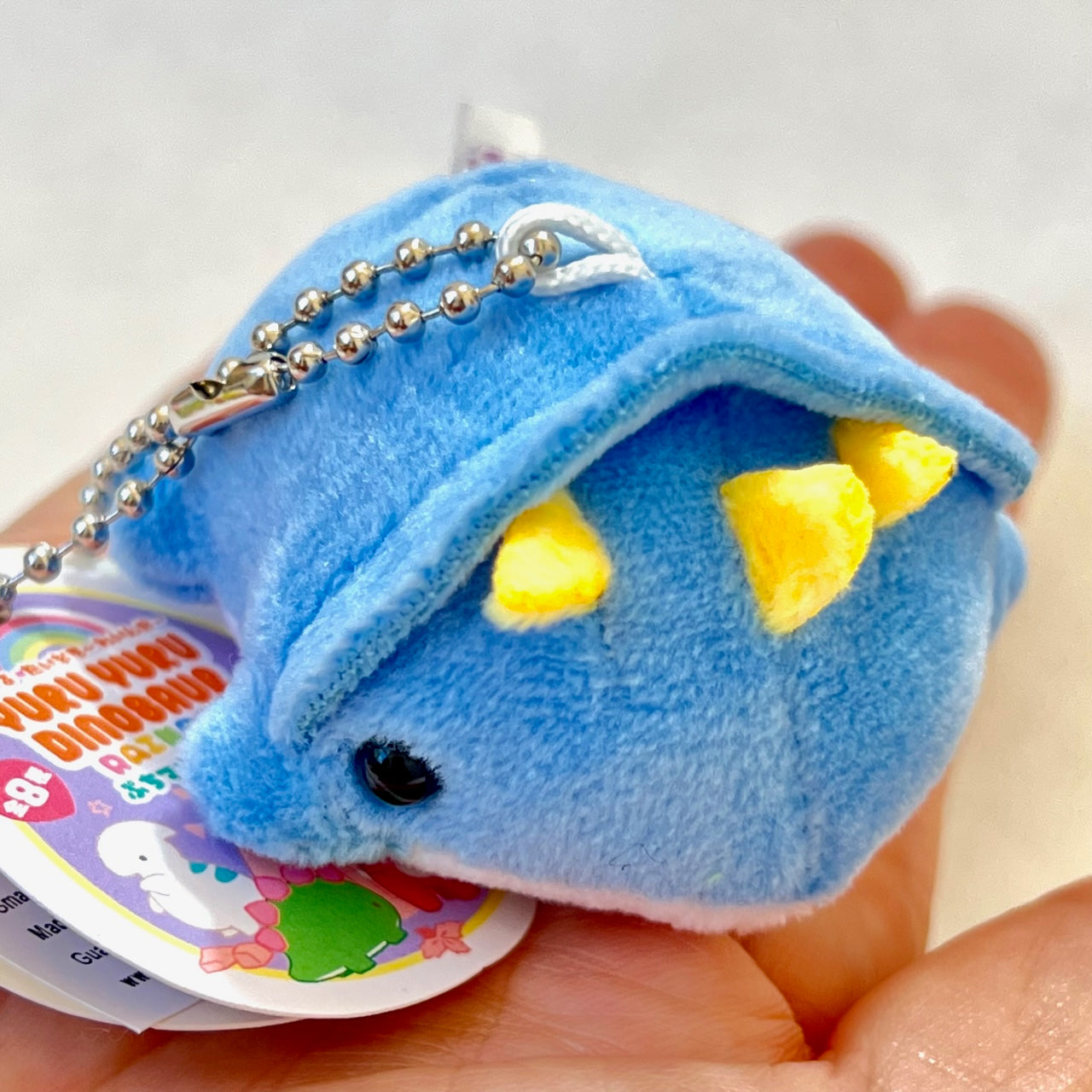 63436 YURU DINOSAUR MINI PLUSH CHARMS-8