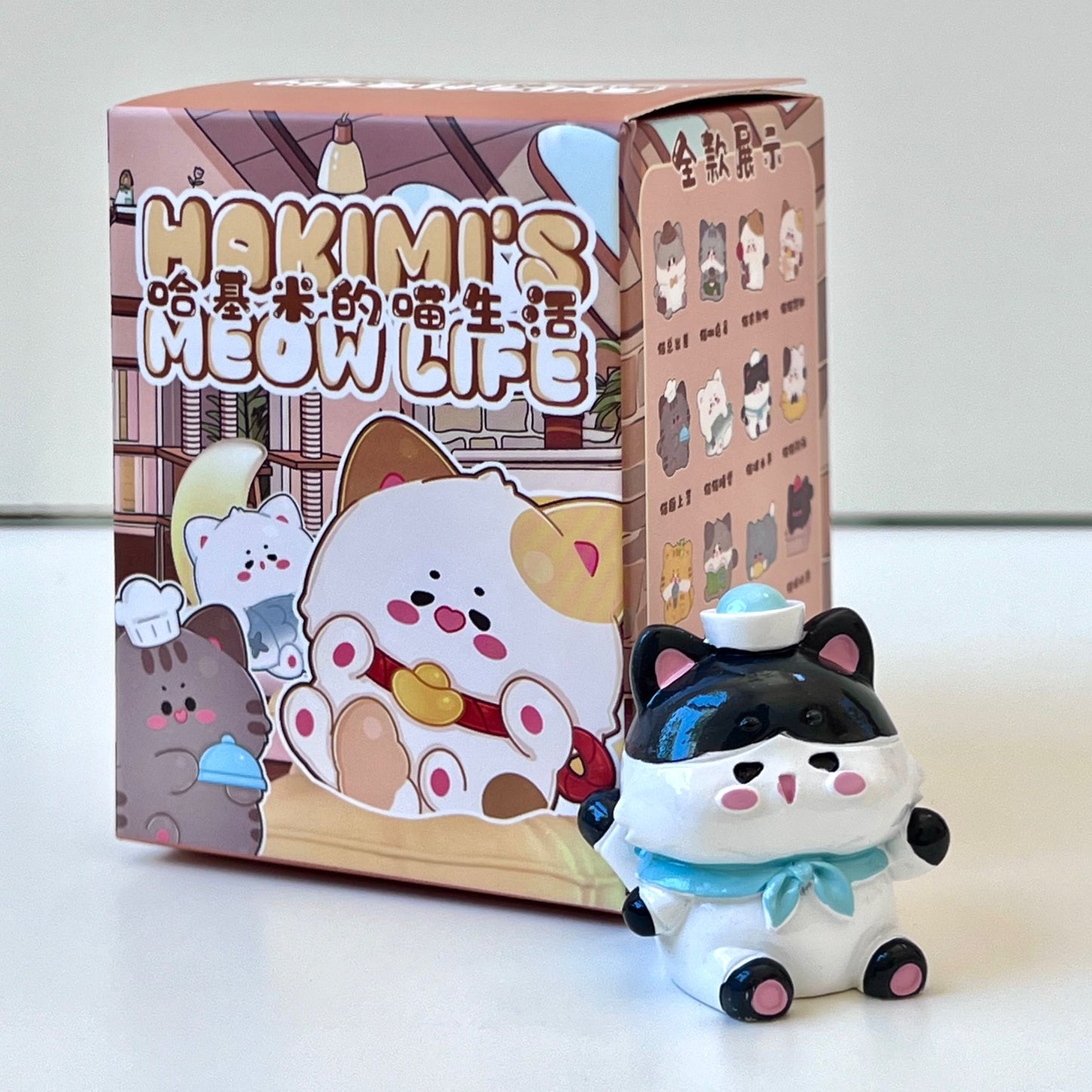 71019 KITTEN HAKIMI'S MEOW LIFE CAT FIGURINE BLIND BOX-12