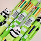 23023 PANDA 8-COLOR RETRACTABLE BALL PEN-24