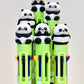 23023 PANDA 8-COLOR RETRACTABLE BALL PEN-24