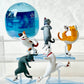 X 70261 Cat Ice Skating Figurine Capsule-DISCONTINUED