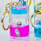 12116 SEA ANIMAL CAN FLOATY KEY CHARM-12