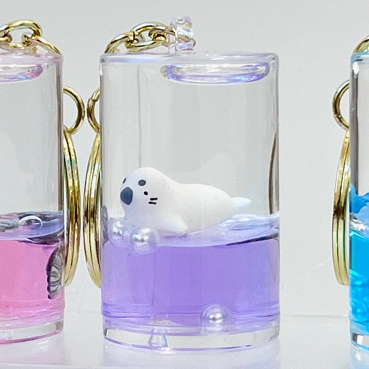 12116 SEA ANIMAL CAN FLOATY KEY CHARM-12