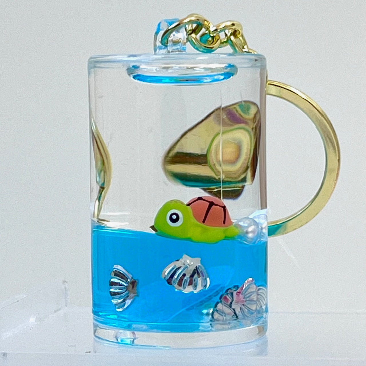 12116 SEA ANIMAL CAN FLOATY KEY CHARM-12