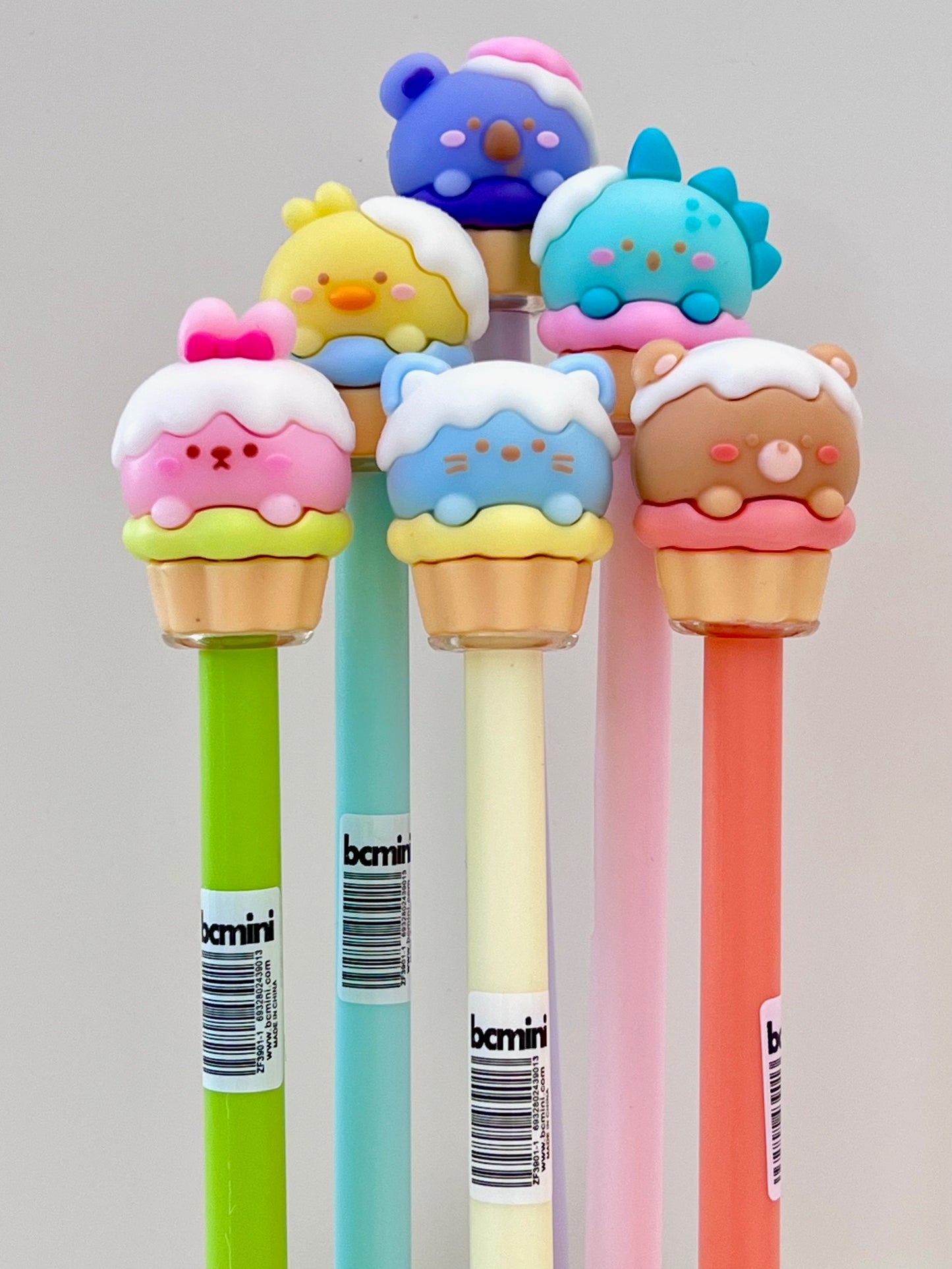 22666 CUPCAKE ANIMAL GEL PEN-36