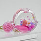 12114 KITTY PERFUME BOTTLE FLOATY KEY CHARM-12