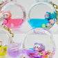 12114 KITTY PERFUME BOTTLE FLOATY KEY CHARM-12