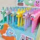 22673 CUTE BIRD CHICKS RETRACTABLE GEL PEN-36