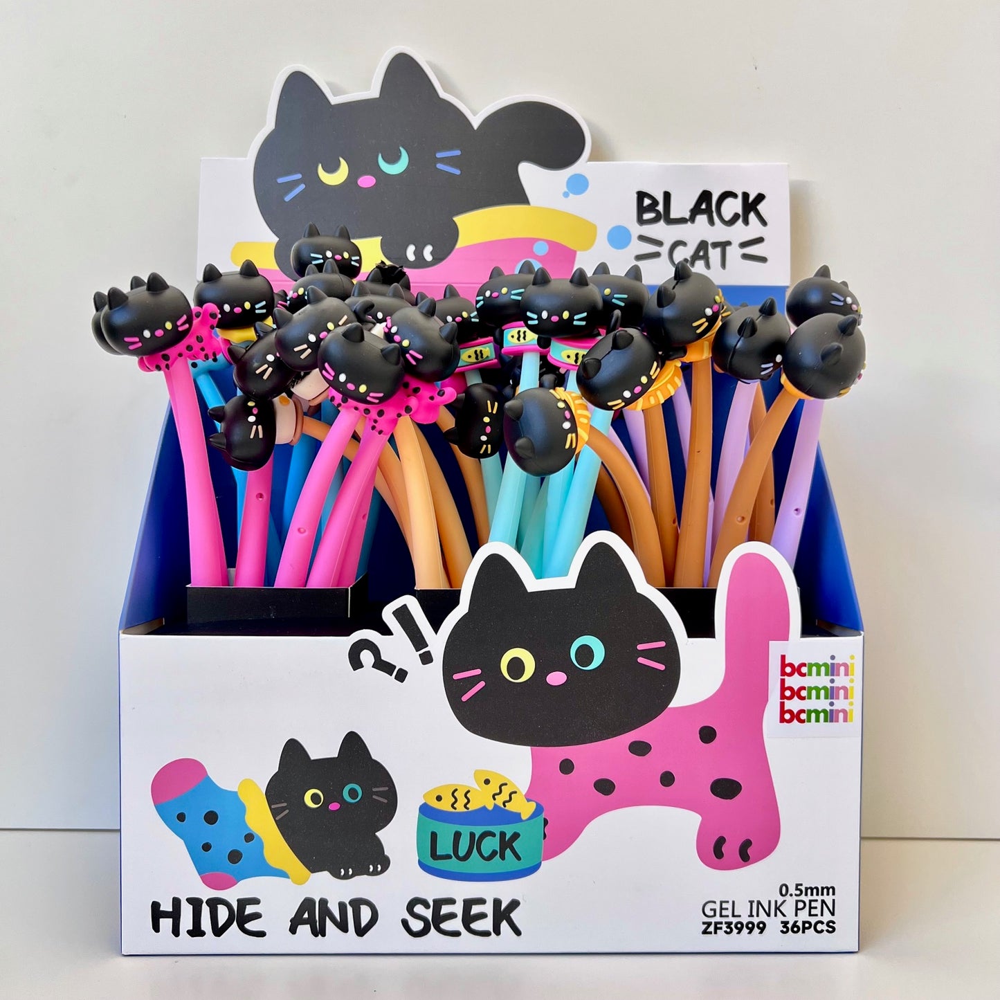 22670 BLACK CAT WIGGLE GEL PEN-36