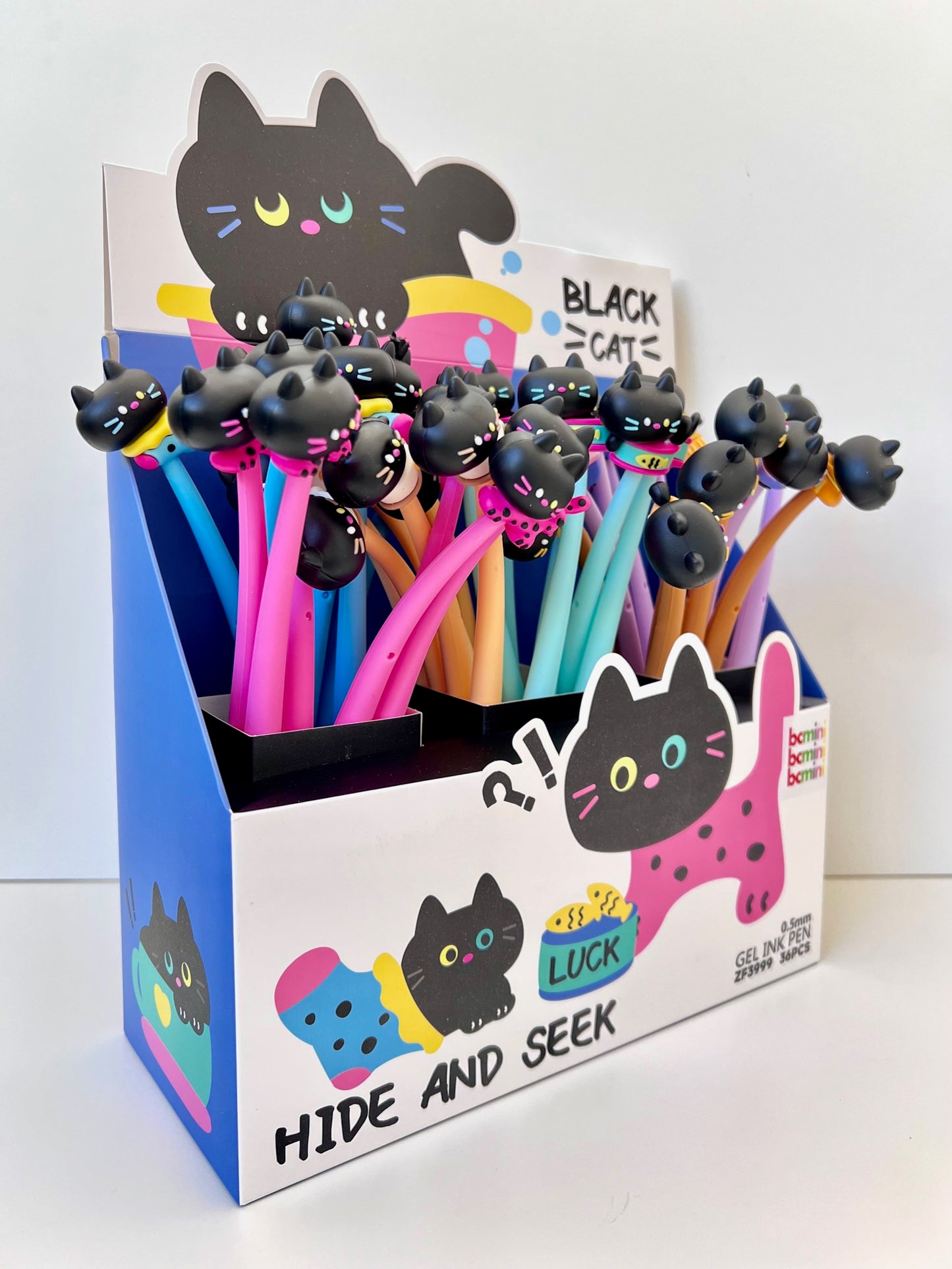 22670 BLACK CAT WIGGLE GEL PEN-36