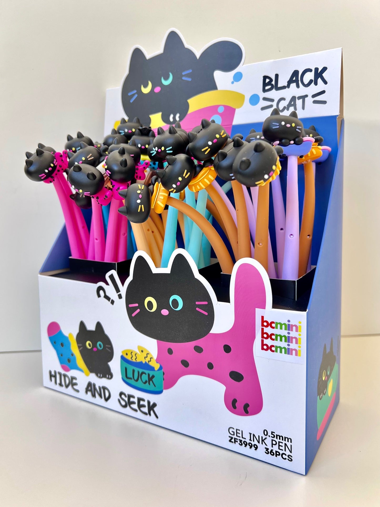 22670 BLACK CAT WIGGLE GEL PEN-36