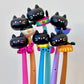 22670 BLACK CAT WIGGLE GEL PEN-36