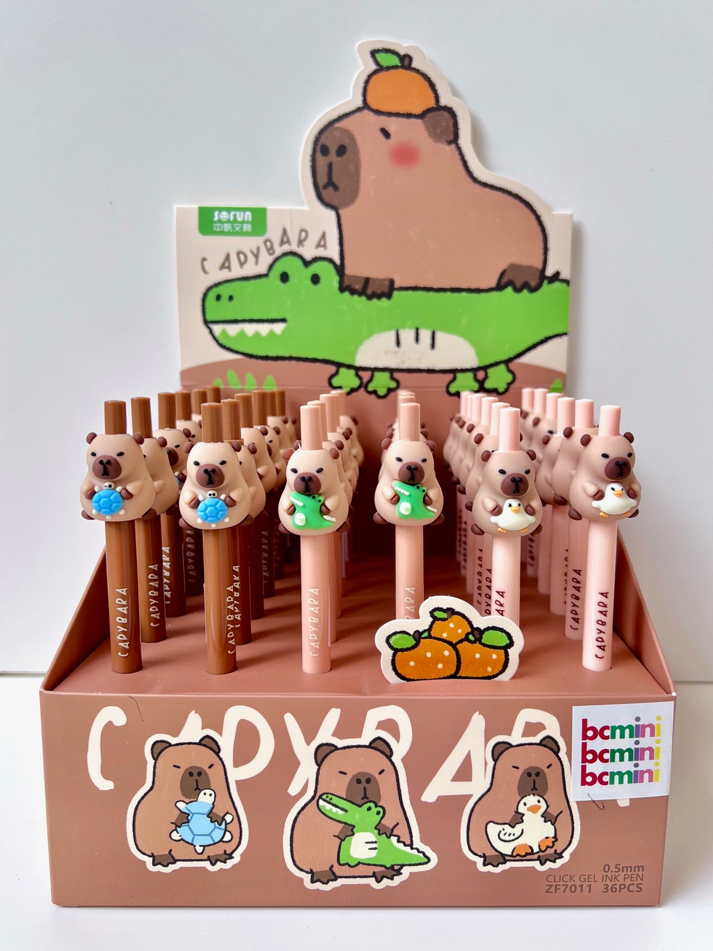 22635 CAPYBARA GEL PEN-36