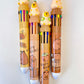 23018 CAPYBARA 10-COLOR RETRACTABLE BALL PEN-36