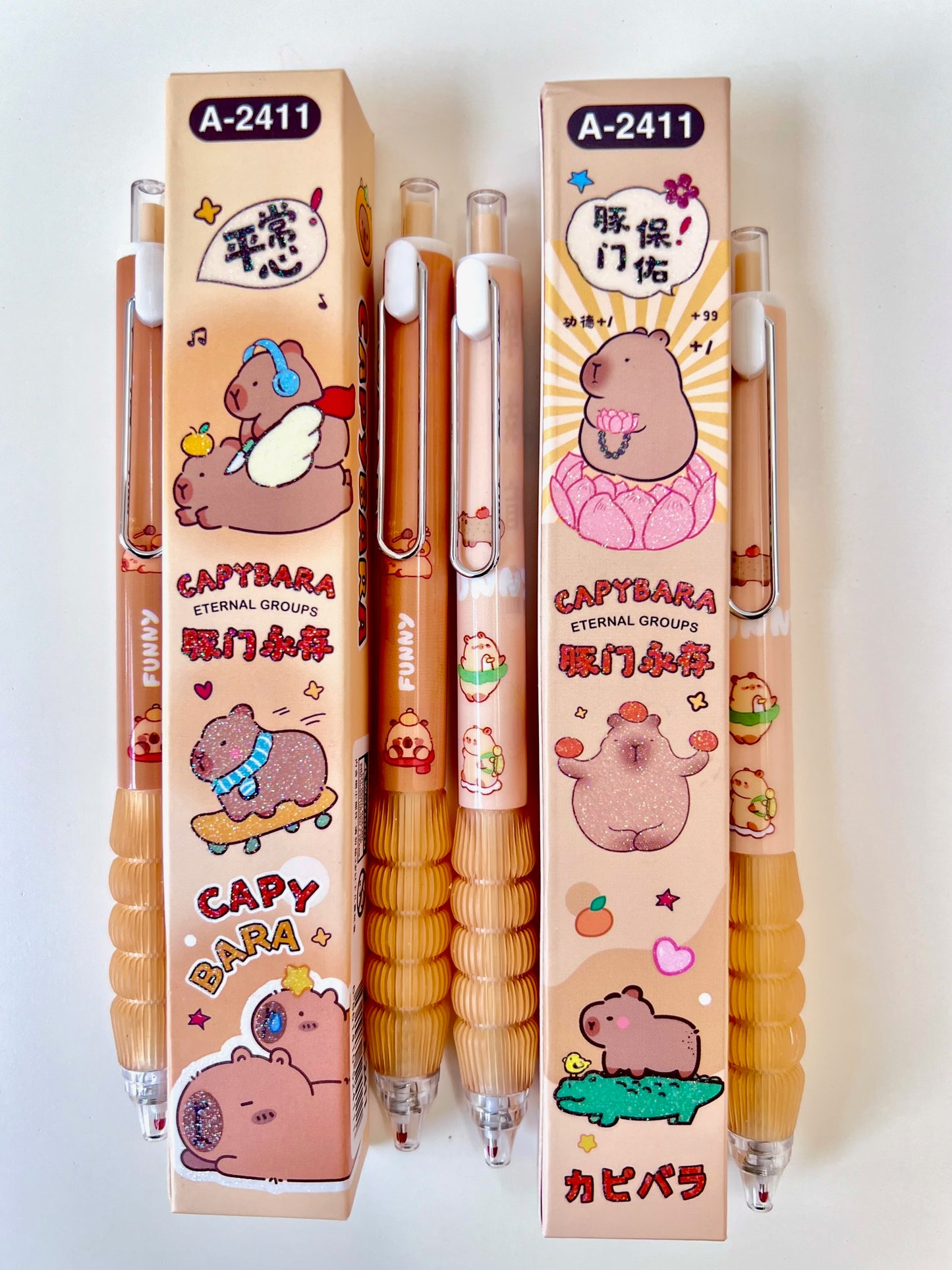 22636 CAPYBARA BLIND BOX GEL PEN-24