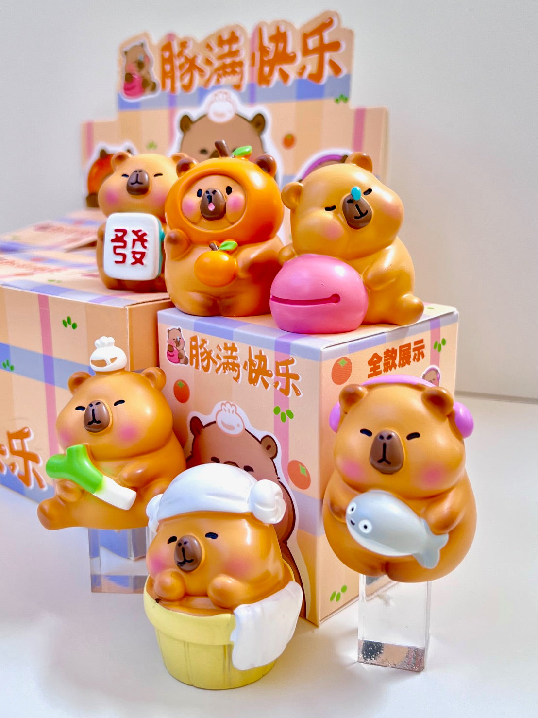 71021 HAPPY CAPYBARA FIGURINE BLIND BOX-6