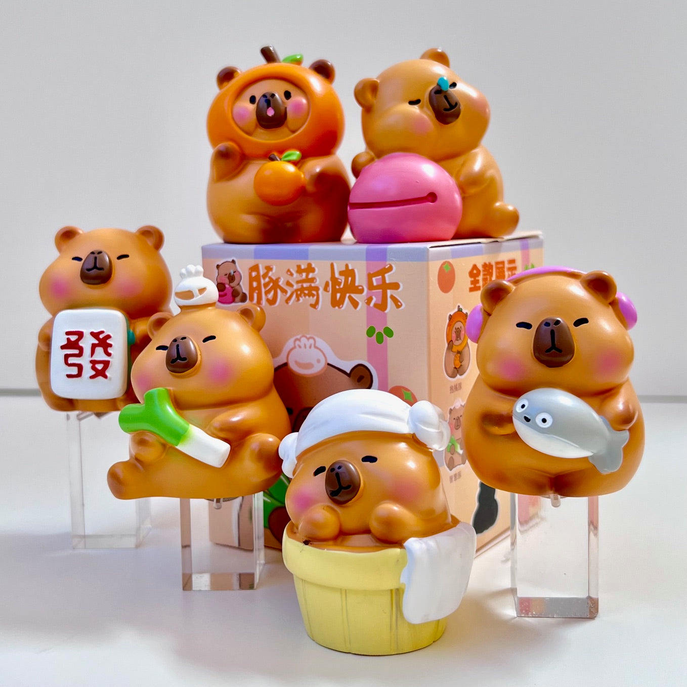 71021 HAPPY CAPYBARA FIGURINE BLIND BOX-6