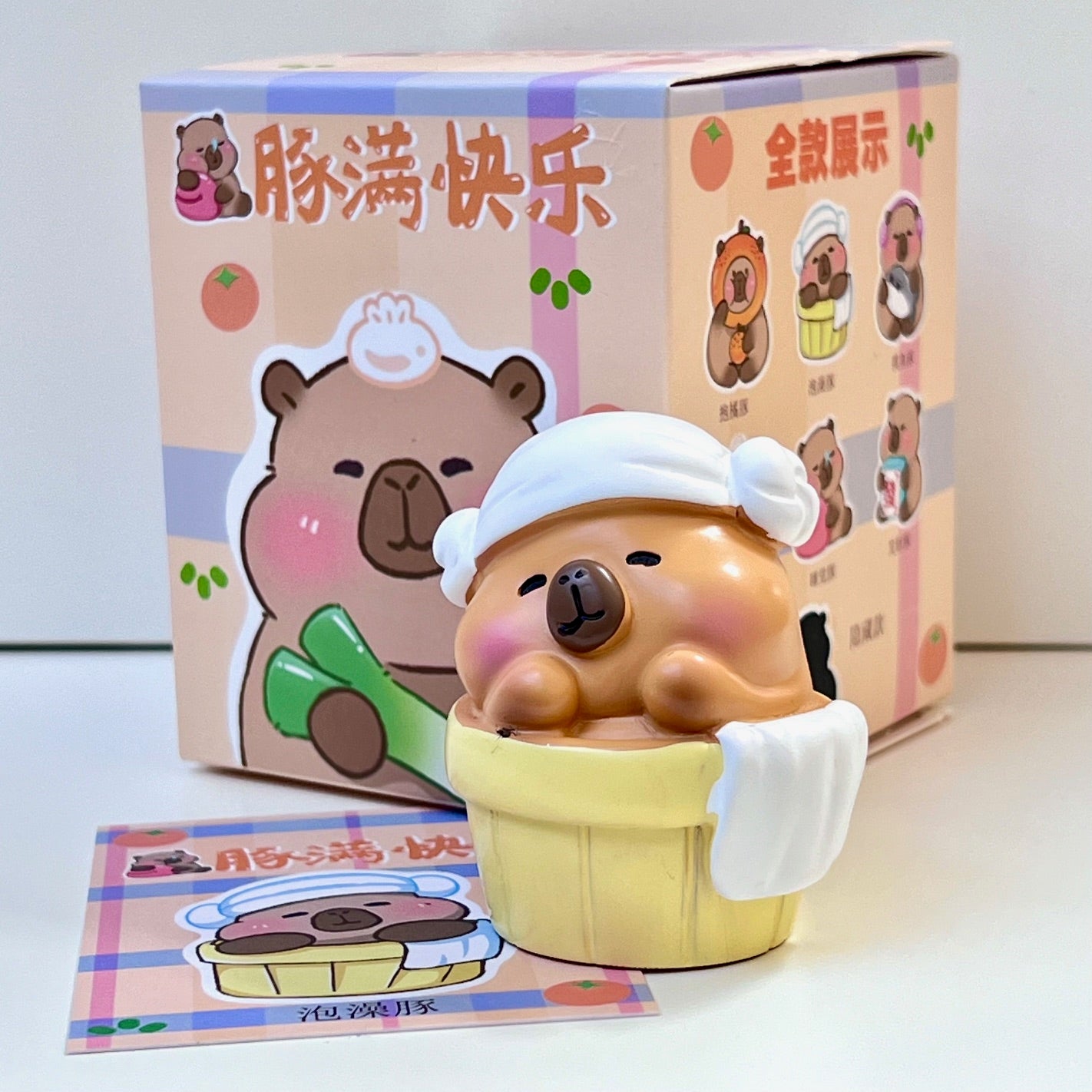 71021 HAPPY CAPYBARA FIGURINE BLIND BOX-6