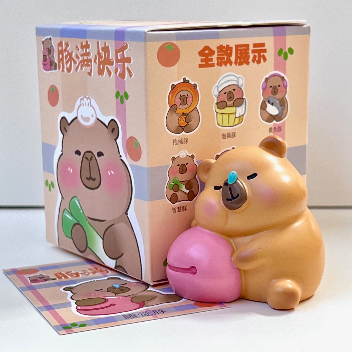 71021 HAPPY CAPYBARA FIGURINE BLIND BOX-6