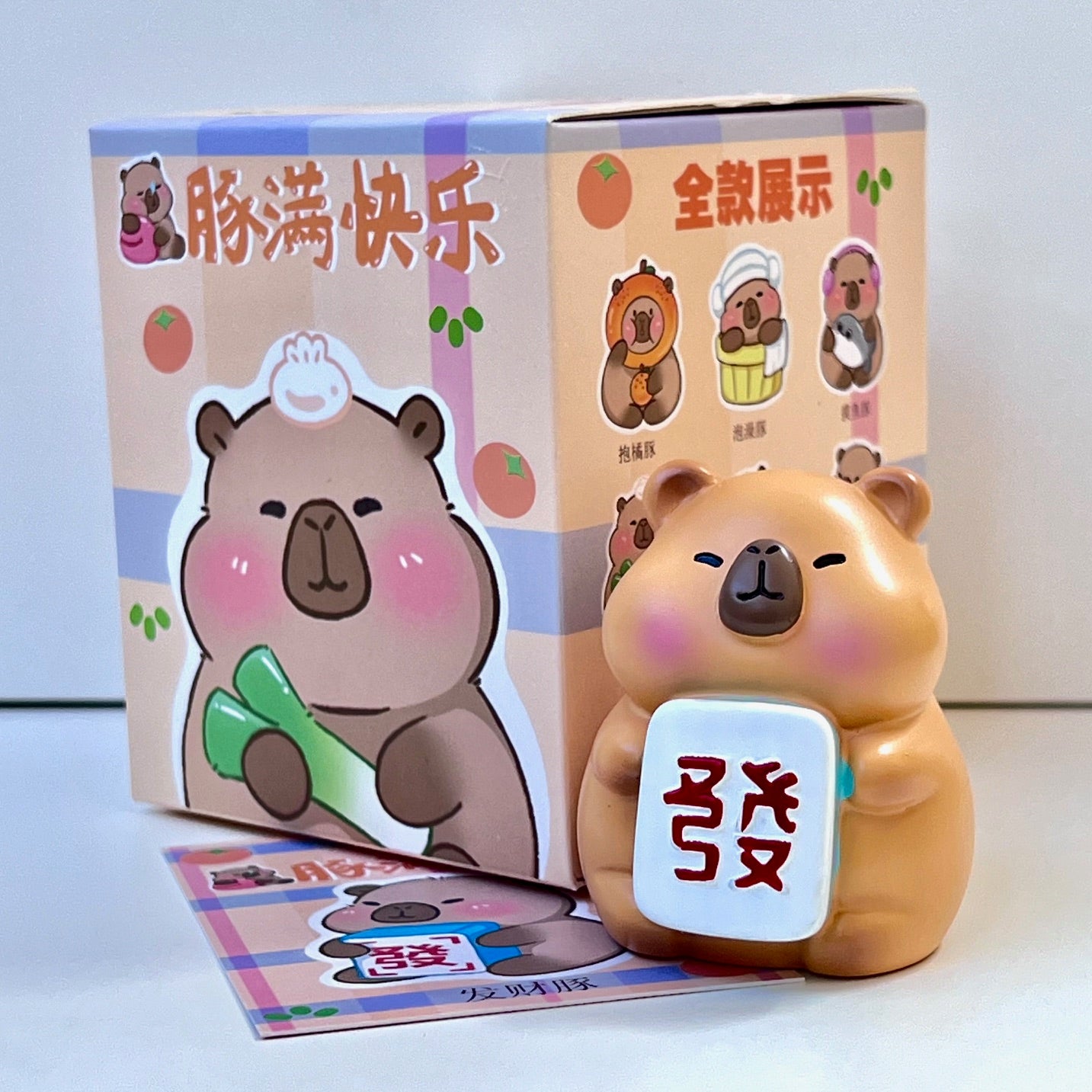 71021 HAPPY CAPYBARA FIGURINE BLIND BOX-6