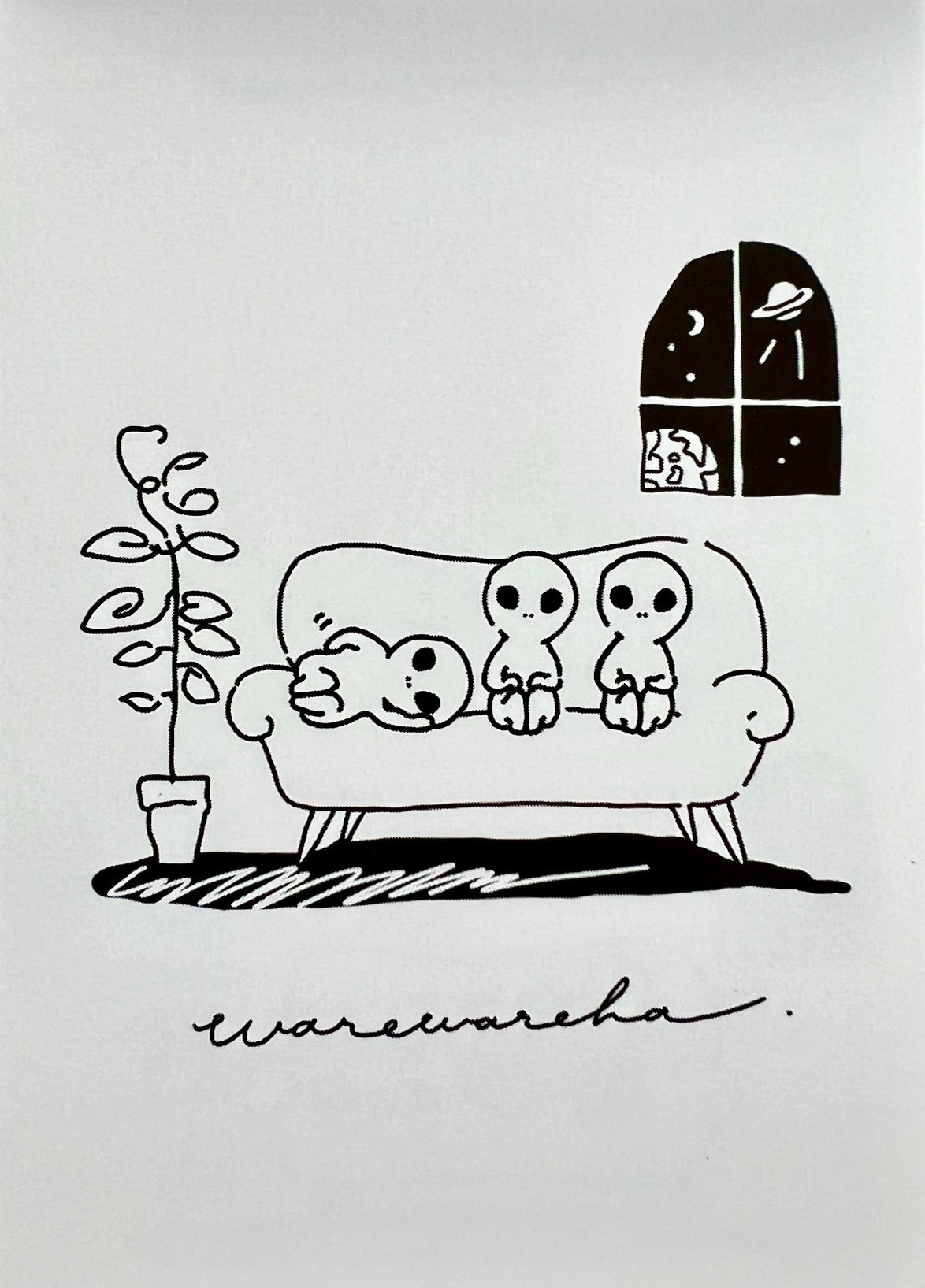 X 113691 CRUX Relax Aliens Mini Notepad-DISCONTINUED – BCmini