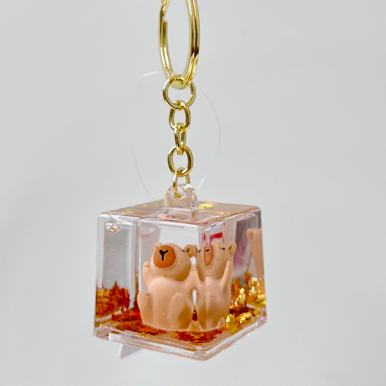 12177 CAPYBARA FLOATY KEY CHARM-12