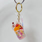 12180 CAPYBARA BOBA FLOATY KEY CHARM-12