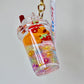 12180 CAPYBARA BOBA FLOATY KEY CHARM-12