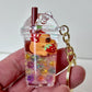 12180 CAPYBARA BOBA FLOATY KEY CHARM-12