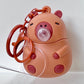 12181 CAPYBARA FLOATY KEY CHARM-12