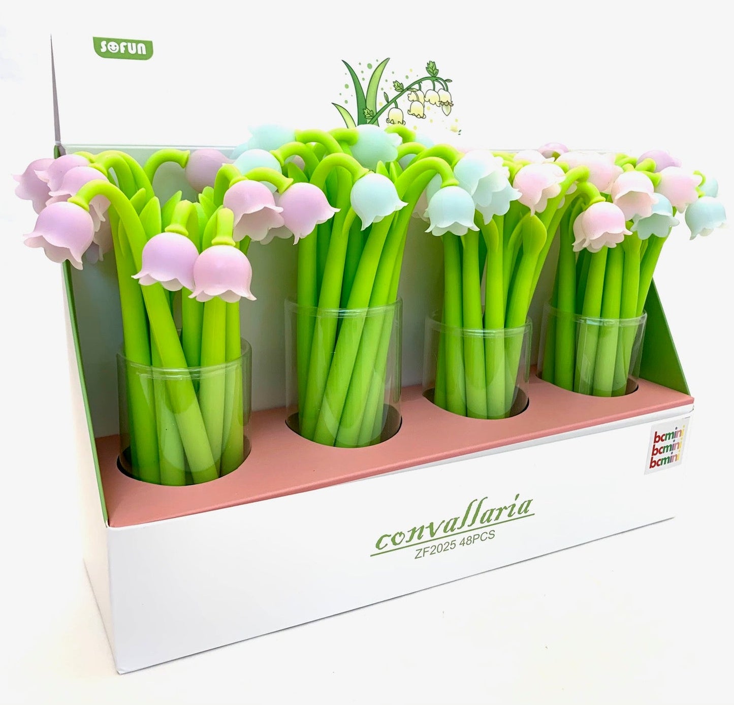 224132 LILY OF THE VALLEY FLOWER COLOR CHANGING GEL PEN-43