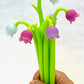 224132 LILY OF THE VALLEY FLOWER COLOR CHANGING GEL PEN-43