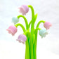 224132 LILY OF THE VALLEY FLOWER COLOR CHANGING GEL PEN-43