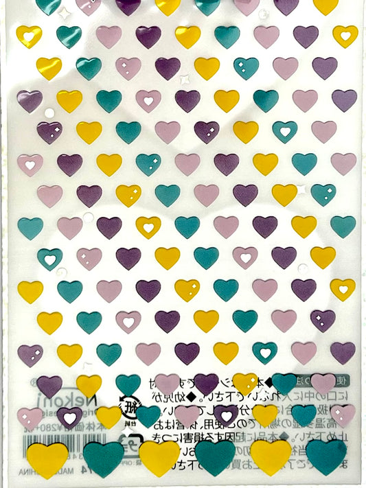 51074 MINI COOL HEARTS STICKERS-10