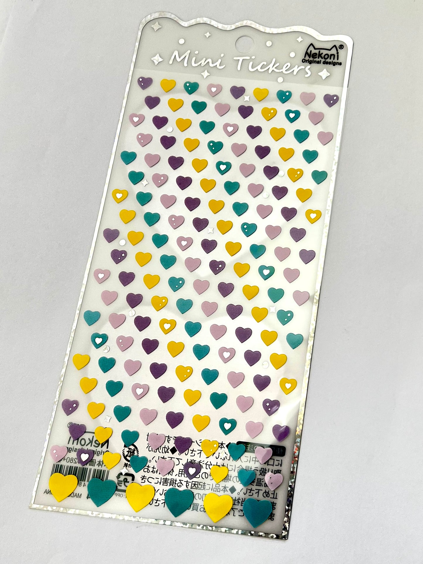 51074 MINI COOL HEARTS STICKERS-10