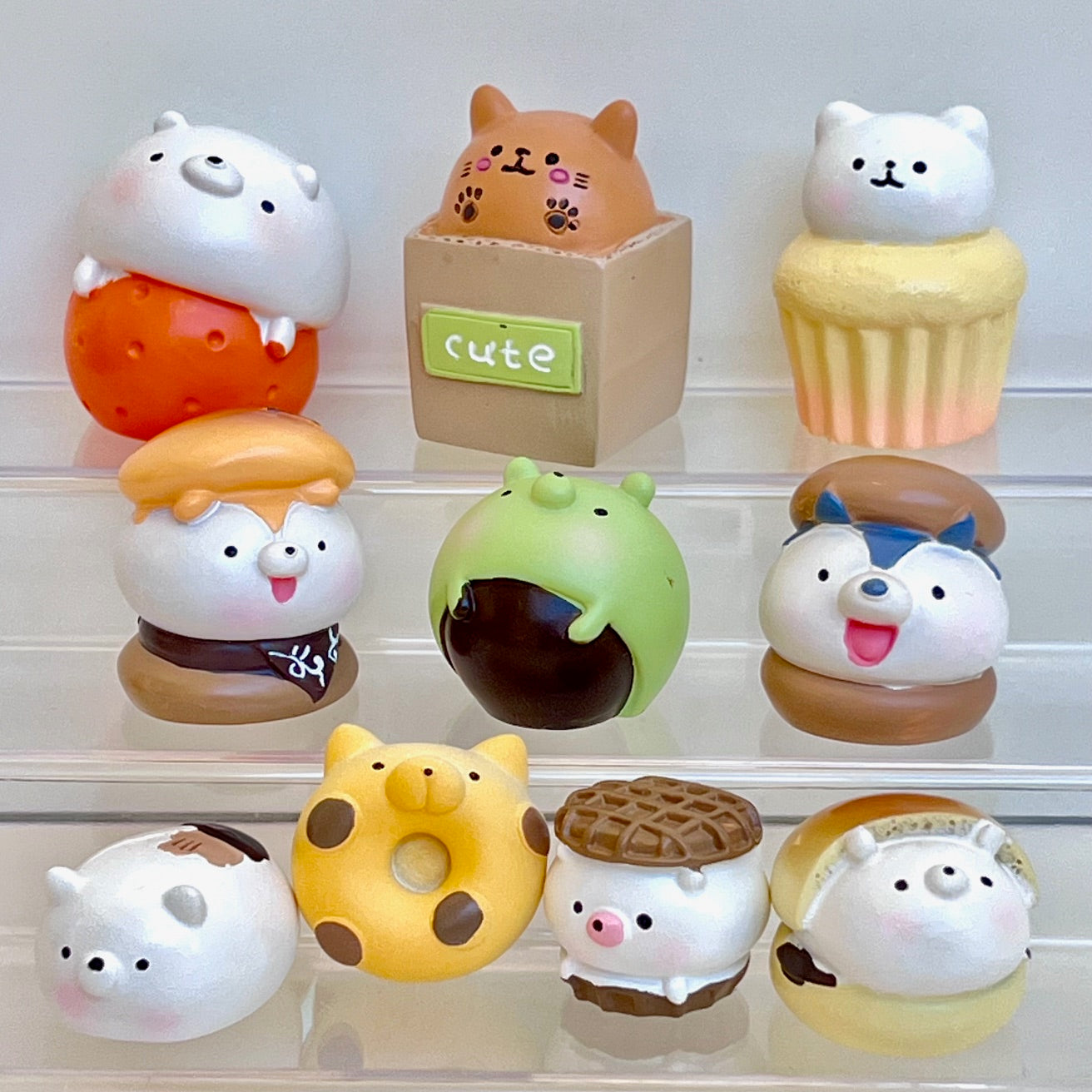 71023 GROCERY STORE ANIMALS FIGURINE BLIND BOX-10 – BCmini