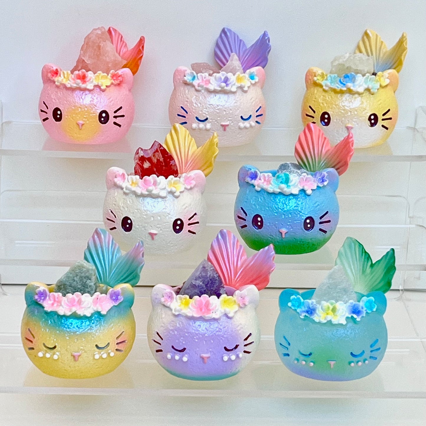 71309 Crystal Cat Mermaid Blind Box-8