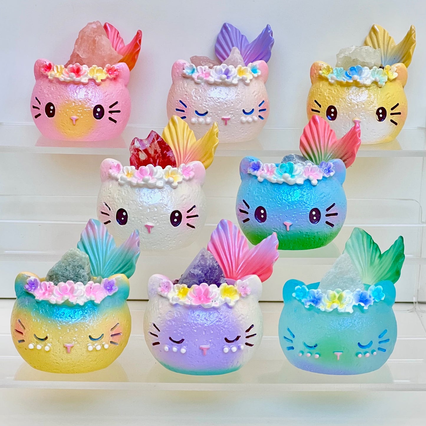 71309 Crystal Cat Mermaid Blind Box-8