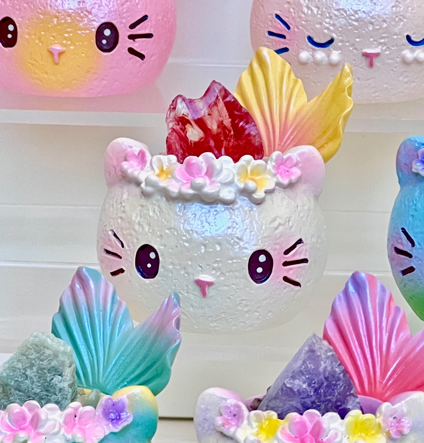 71309 Crystal Cat Mermaid Blind Box-8