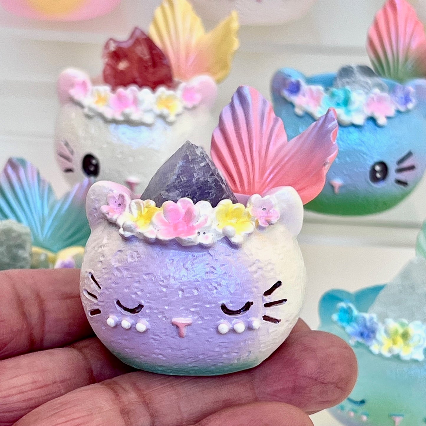 71309 Crystal Cat Mermaid Blind Box-8