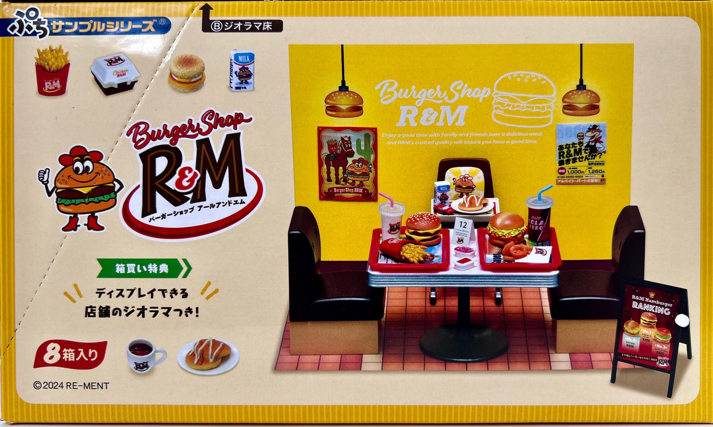 71074 Burger Shop Miniature Set Blind Box-8