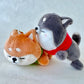 63316 CRUX SLEEPING AKITA DOG BUDDIES PLUSH CHARMS-3 Pairs