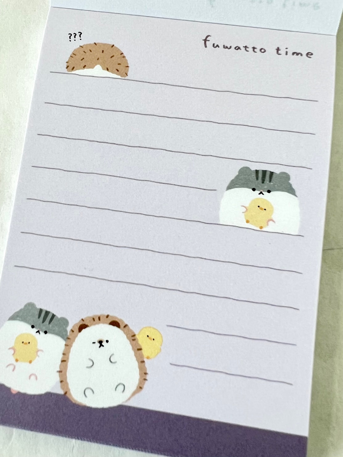 112169 Hamster Hedgehog Mini Notepad-10