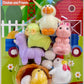 38376 CHICKEN AND FRIENDS ERASER CARD-10 CARDS