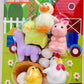 38376 CHICKEN AND FRIENDS ERASER CARD-10 CARDS