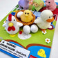 38376 CHICKEN AND FRIENDS ERASER CARD-10 CARDS